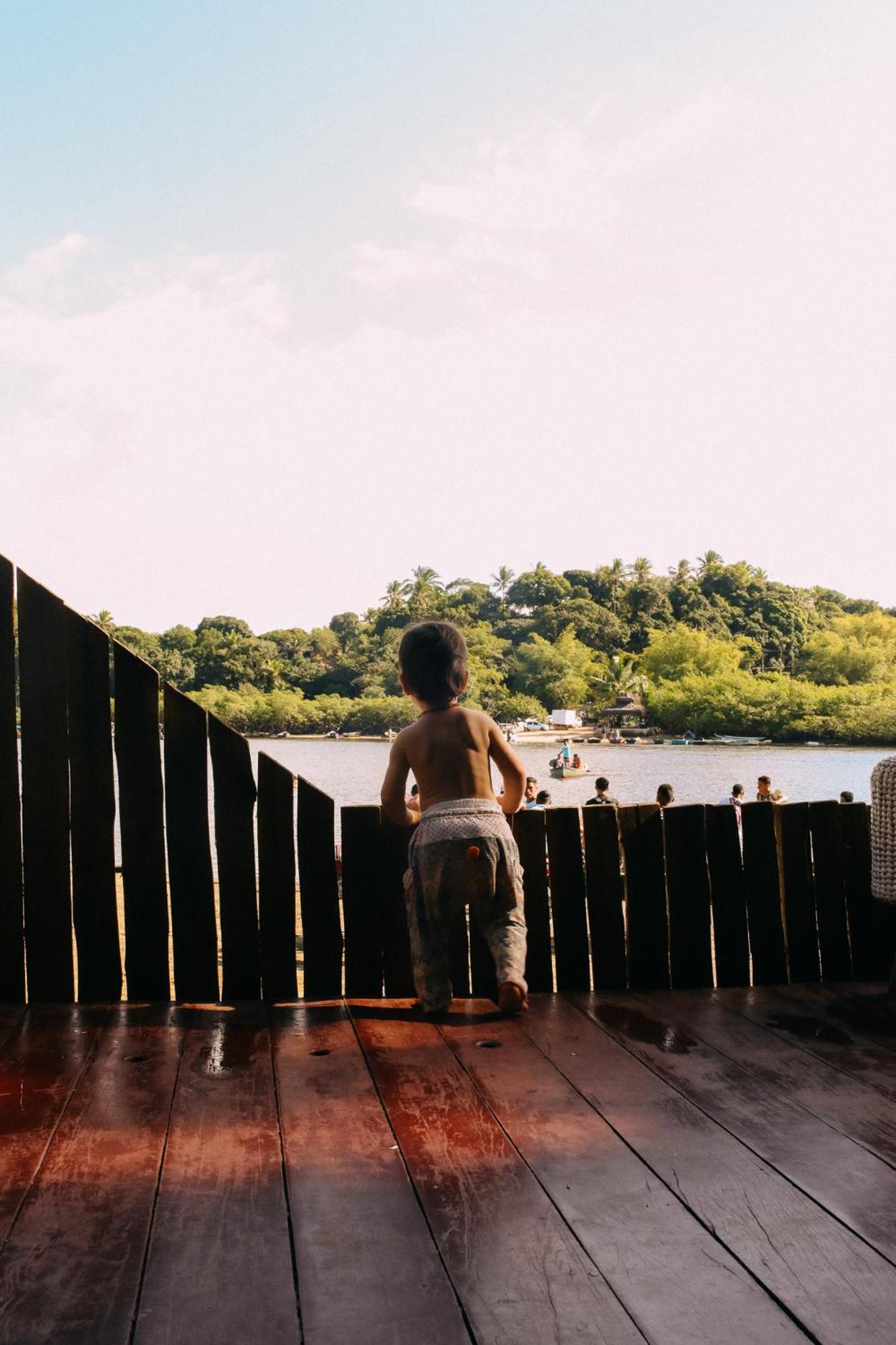 Casinha Azul na beira do Rio Caraíva Villa Exterior foto